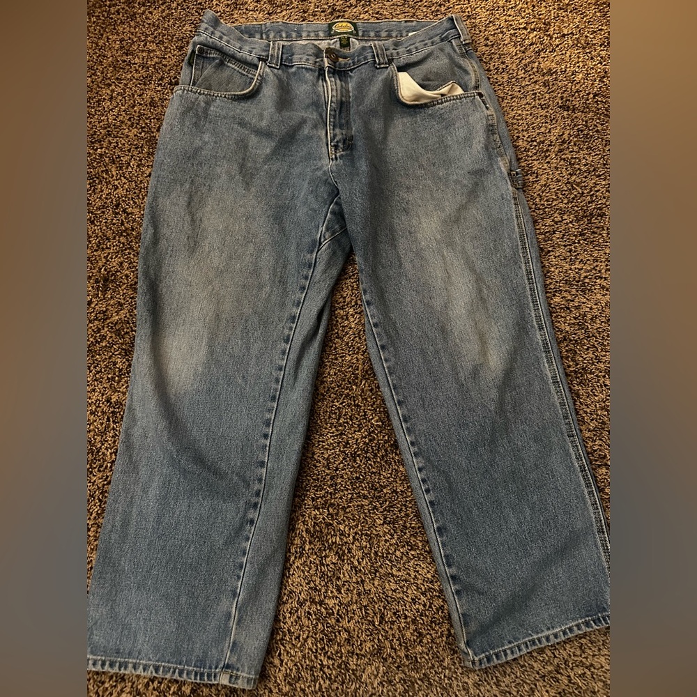 Cabelas low rise baggy jeans